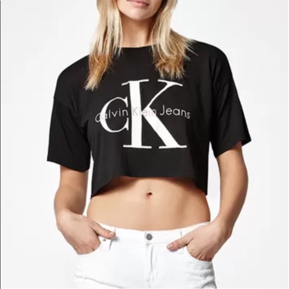 top crop calvin klein